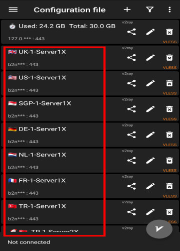 server-lists